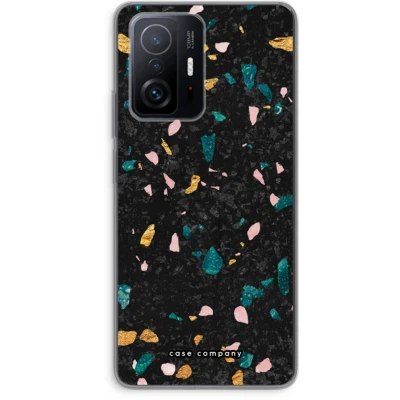 Afbeelding van Case Company® hoesje geschikt voor Xiaomi 11T Terrazzo N10 Soft Cover Telefoonhoesje Bescherming aan alle Kanten en Schermrand