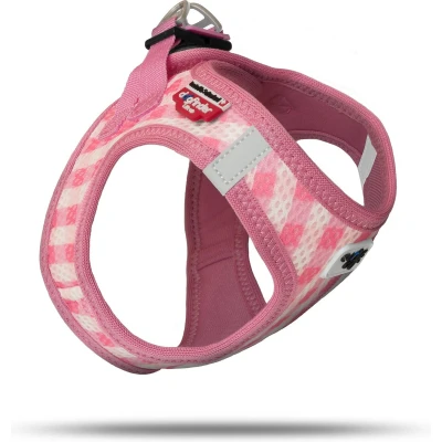 Afbeelding van Curli Hondentuigje Harness Caro 40 45 Cm Mesh/nylon Roze