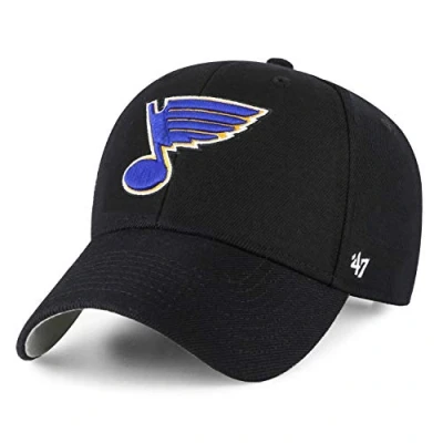 Afbeelding van Brand MVP St Louis Blues 47 verstelbare baseballpet, zwart