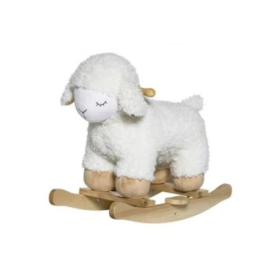 Image de Bloomingville Laasrith Rocking Toy Sheep White