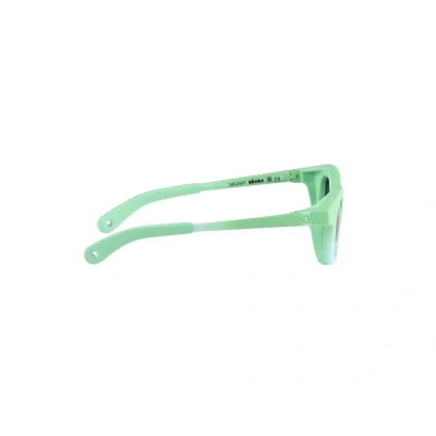 Afbeelding van BÉABA, Babyzonnebril 9 24 maanden, 100% uv bescherming CAT 3, zijdelingse bescherming, optimaal comfort, 360 verstelbare takken, oogvriendelijk, Retro Delight Rainbow Green Collectie