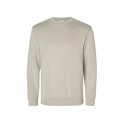 Afbeelding van Selected Homme Slhemanuel CREW NECK Sweater, Heren, Maat: Large, Pure cashmere