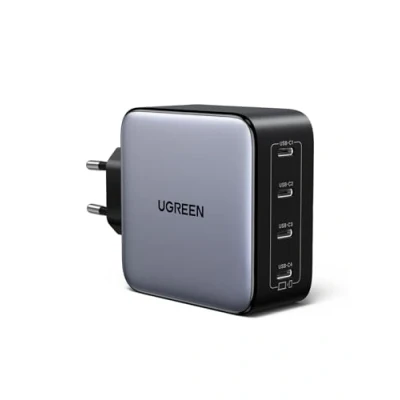 Afbeelding van UGREEN Nexode 100 W oplader, viervoudig, USB C, snel opladen, GaNInfinity technologie, compatibel met iPhone 16 Pro Max Plus 15 14 13 12 11 Pixel Galaxy PPS 45 S24 S23 A15 iPad MacBook Air