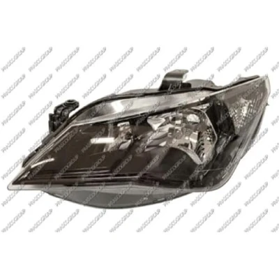Afbeelding van PRASCO ST0364944 Koplampen Links H7/H7 zwart Zonder afregelmotor voor LWR SEAT: Ibiza 4, 4 Sportcoupe