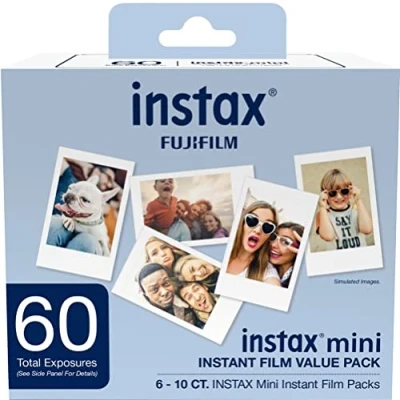 Afbeelding van Fujifilm Instax Mini Films, wit, 60 stuks