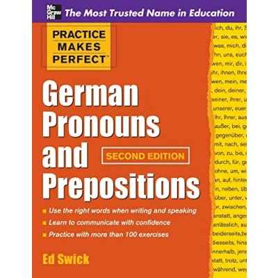 Afbeelding van Practice Makes Perfect German Pronouns And Prepositions