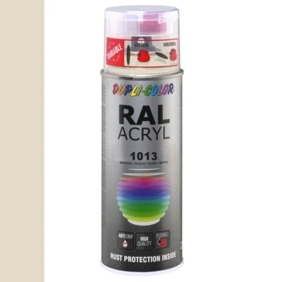 Afbeelding van Dupli Color Ral Acryl 1013 Parelwit Hoogglans 400 ml