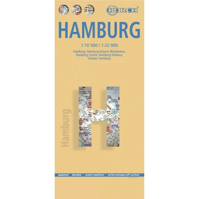 Afbeelding van Hamburg 1 : 10 500 / 22 000