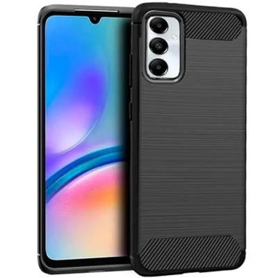 Afbeelding van Cool hoesje voor Samsung A057 A05s houtskool zwart