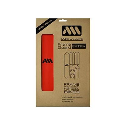 Afbeelding van All Mountain Style Uniseks framebescherming met hoge impact XL, rood/zwart, XL