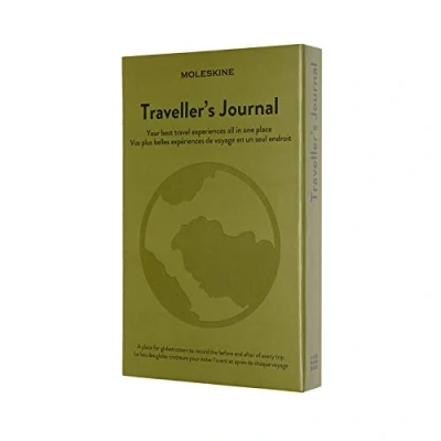 Afbeelding van Moleskine Passion Journal Travel Groen / 13 x 21 cm Papier, 70 gsm, zuurvrij, ivoorkleurig