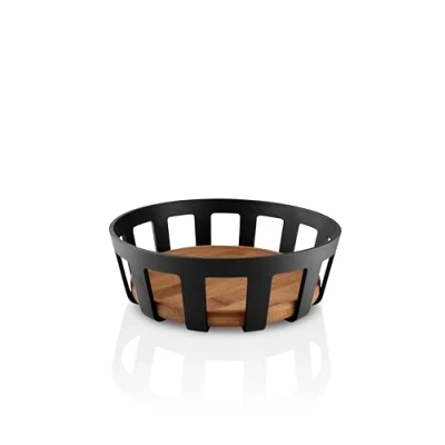 Afbeelding van Eva Solo Nordic Kitchen Broodmand Bamboe Zwart Bruin Kunststof