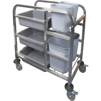 Afbeelding van Vogue RVS afruimwagen