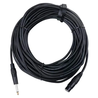 Afbeelding van Pronomic Stage XFJ 20 micro XLR/jack kabel 20m zwart
