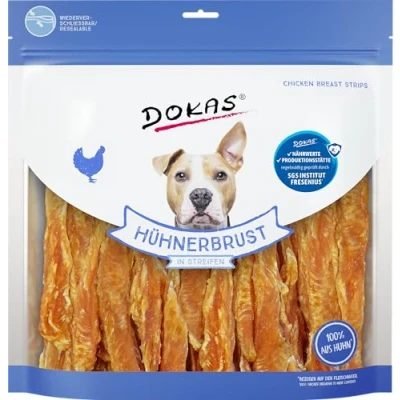 Afbeelding van Dokas Hühnerbrust in Streifen 4x900g