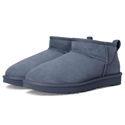 Afbeelding van UGG Classic Ultra MINI Korte laarzen, Dames, Maat: 40, Desert blue Veloursleer