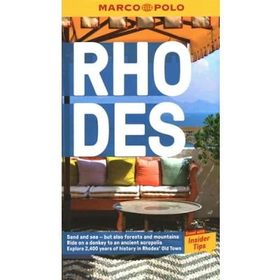 Afbeelding van Rhodes Marco Polo Pocket Travel Guide with pull out map