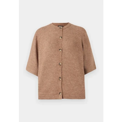 Afbeelding van Only Vest Onlcamilla S/s Cardigan Knt Noos 15348772 Caribou Dames Maat XS