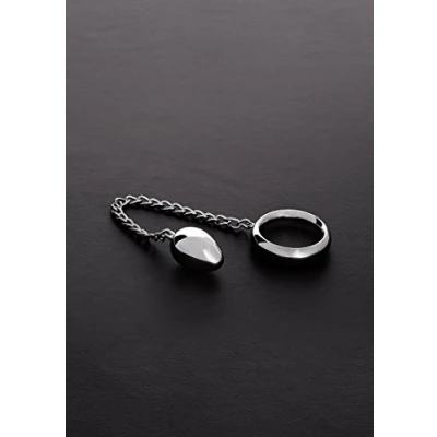 Afbeelding van Triune Donut C Ring Anal Egg (40/40mm) with chain