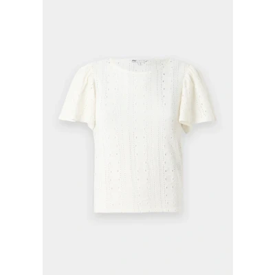 Afbeelding van ONLY Onlriverside Tshirt print, Dames, Maat: Large, Cloud dancer