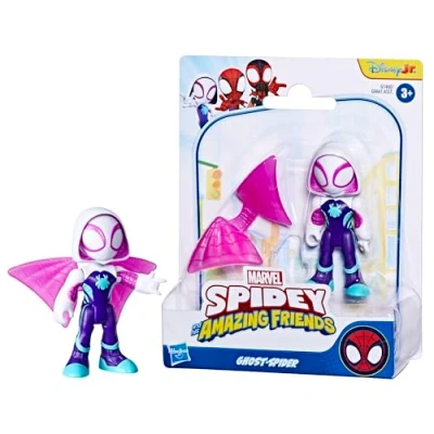Image de Marvel Spidey et ses Amis Extraordinaires, figurine Ghost Spider avec accessoire