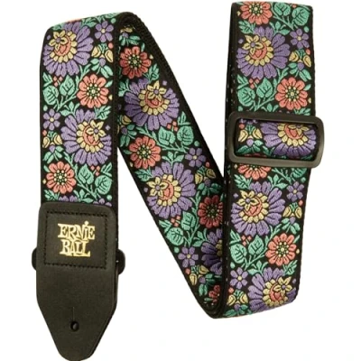 Afbeelding van Ernie Ball Jacquard Evening Bloom 5340 Gitaarband meerkleurig