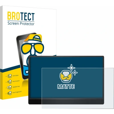 Afbeelding van BROTECT Screenprotector voor MSI Pro MP161 E2 Folie Beschermfolie matte