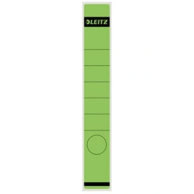 Image de Etiquette autocollantes dos pour classeur 39 x 285 mm vert leitz 04604gn