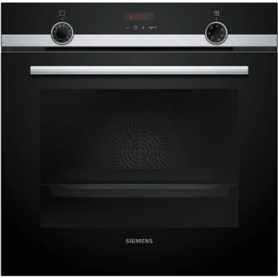 Afbeelding van Pyrolyse oven SIEMENS IQ300 HB574ABR3F Zwart 7 kookmodi 59,5 x 59,4 54,8 cm