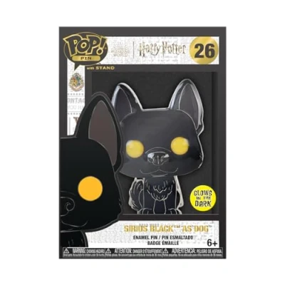 Afbeelding van Funko Grote pop! Enamel Pin Harry Potter POA 20th Sirius Black als DogPin van email schattige fantasiebroche om te verzamelen voor rugzakken en tassen cadeau idee