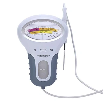 Afbeelding van PC 102B CL2 Chloor en pH tester met sonde, waterkwaliteitstester voor zwembad of spa in gezinsgrootte