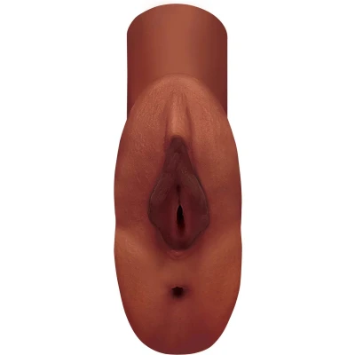 Afbeelding van Pipedream Perfect Pussy Double Stroker Masturbator Vagina Bruine Beige