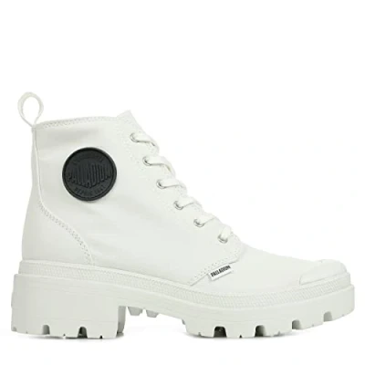 Afbeelding van Palladium Unisex Pallashock ORG 2 Veterboots, Maat: 40, Star white Katoen