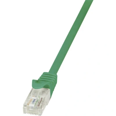 Afbeelding van LogiLink CP2085U RJ45 Netwerkkabel, patchkabel CAT 6 U/UTP 7.50 m Groen Snagless 1 stuk(s)