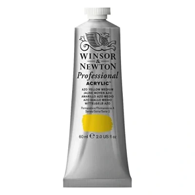 Afbeelding van Winsor &amp; Newton Professional Acrylic Tube Azo Yellow Medium (019) 60 ml
