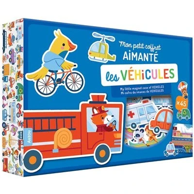 Image de Vehicules petit coffret aimante