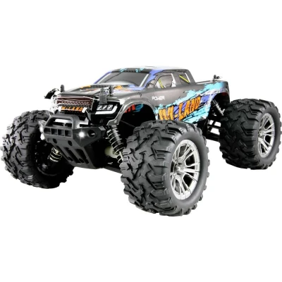 Afbeelding van Amewi M Land Blauw Brushed 1:16 RC modelauto voor beginners Elektro Monstertruck 4WD RTR 2,4 GHz