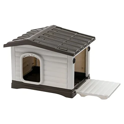 Afbeelding van Ferplast Hondenhok Dogvilla 60 58x48x44 cm grijs
