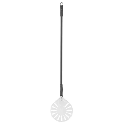 Afbeelding van Hendi Pizza schep rond, Aluminium, Zilver, 23(b)x120(d)cm, 617168