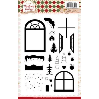 Afbeelding van Clear Stamps Precious Marieke Warm Christmas Feelings