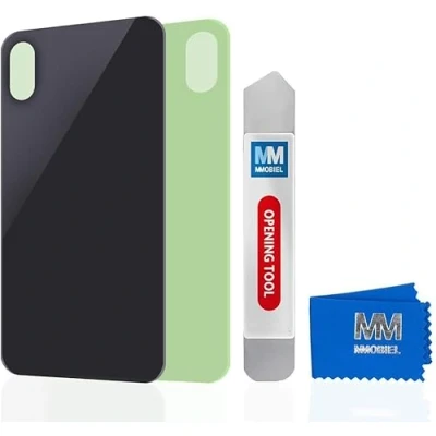 Afbeelding van MMOBIEL Back Cover voor iPhone X (ZWART)