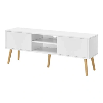 Afbeelding van tv meubel Eskilstuna kast 120x29,5x46,5 cm wit