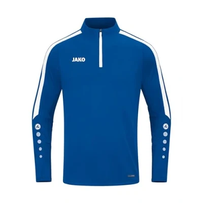 Afbeelding van JAKO Power ZIP Longsleeve, Heren, Maat: XXL, Royal