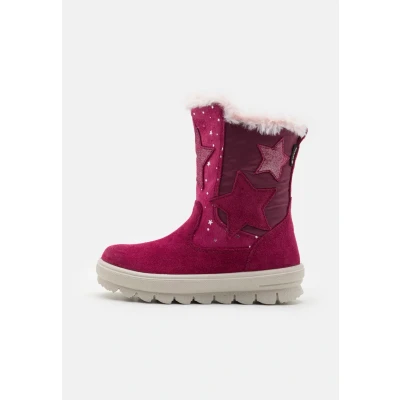 Afbeelding van Superfit Flavia Snowboots voor kinderen, Maat: 30, Rot Leer en textiel