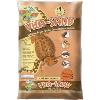 Afbeelding van Zoo Med Vita Sand Terrariumzand Outback Orange 4,5kg