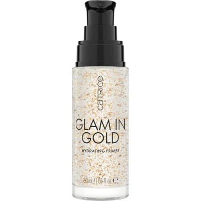 Afbeelding van Catrice Glam In Gold Hydraterende Primer, Hydraterend, Verzachtend, Verzorgend, Natuurlijk (30 ml)