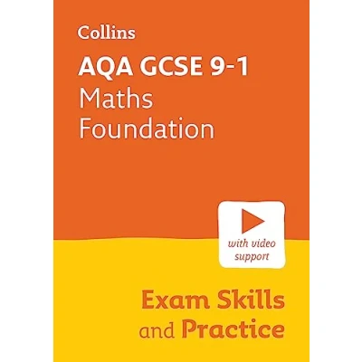Afbeelding van Collins GCSE Grade 9 1 Revision AQA Maths Foundation Exam Skills and Practice