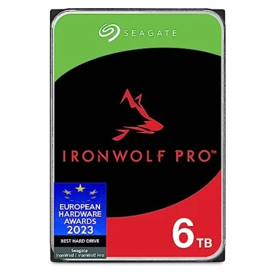 Image de Seagate Technology Ironwolf Pro Disque Dur Interne 6To Pour Nas