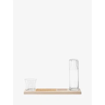 Afbeelding van L.S.A. Plateau Bureau Organizer Duo Set 45 cm Transparent / Glass
