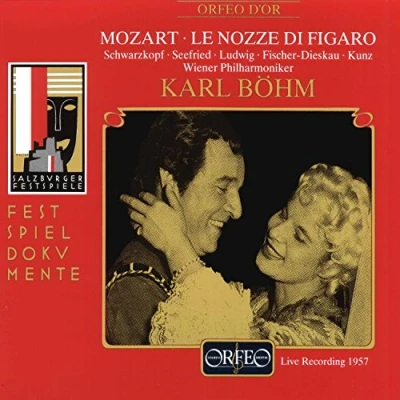 Afbeelding van Wiener Philharmoniker, Karl Böhm Mozart: Le Nozze Di Figaro (Lve Recording 1957) (CD)